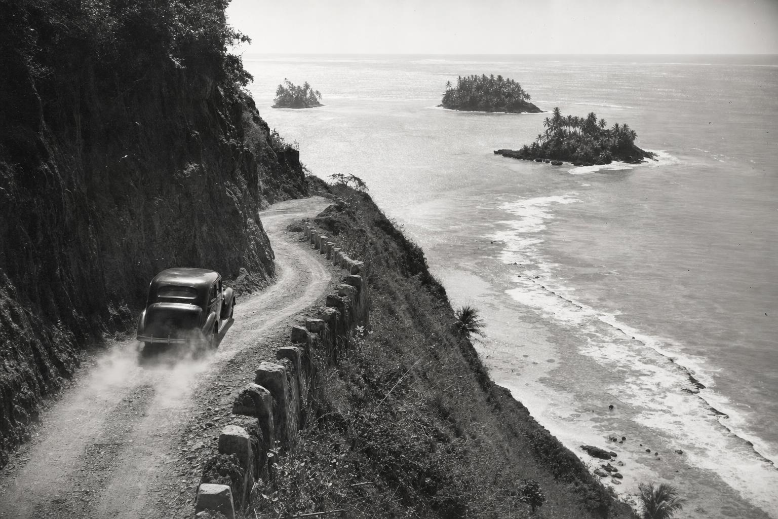 The cliff road from Goa