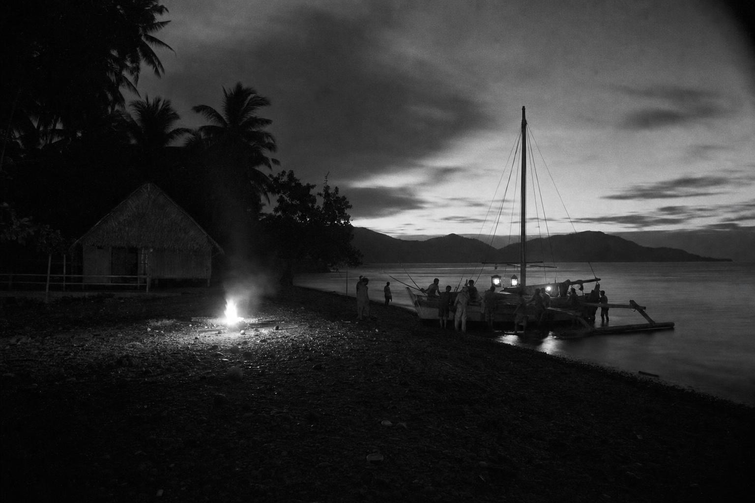 The 4 a.m. embarkation — leaving the islands to surrender