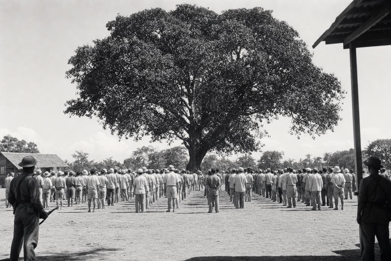 The forgotten aerial above the roll-call